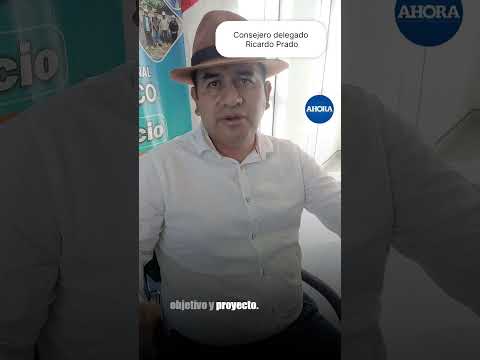 💧 Ricardo Prado, consejero delegado del Gobierno Regional de Huánuco