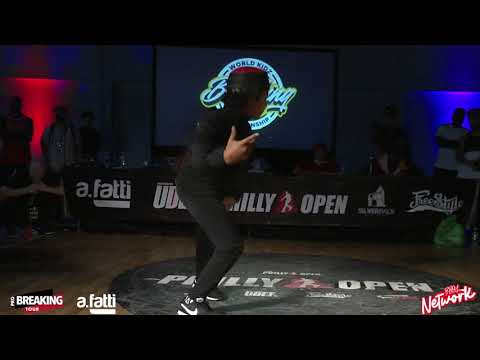 Kid Break Vs Kid Dynamite- Youth Semis  - Afatti Philly Open - Pro Breaking Tour - BNC
