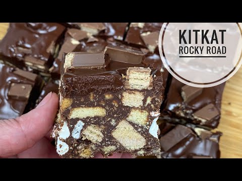 KitKat Rocky Road Recipe | How To Make Cakes With 5 Ingredients And No Oven