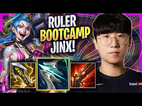 RULER IS A MONSTER WITH JINX! - JDG Ruler Plays Jinx ADC vs Aphelios! | Bootcamp 2023