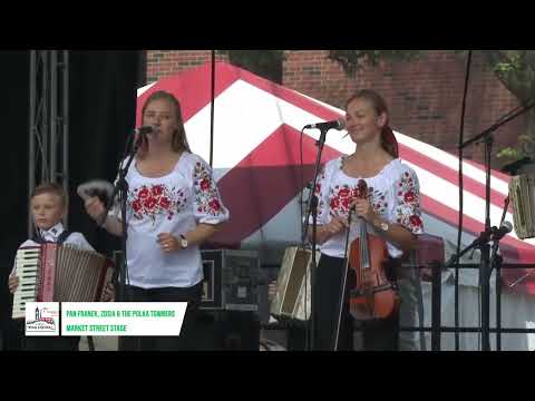 Lowell Folk Festival '25 - Pan Franek, Zosia and The Polka Towners - Lowell, MA - July 26, 2025