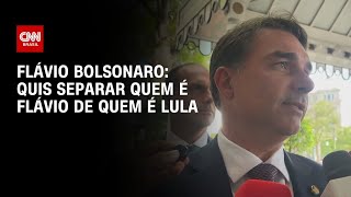Vídeo: “Quis separar quem é Flávio de quem é Lula”, diz Flávio Bolsonaro sobre reunião com Trump | HORA H