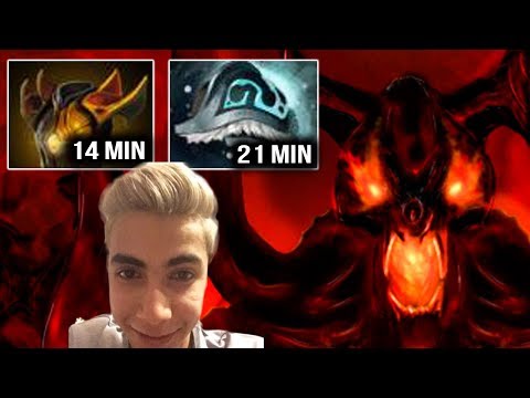 Sumail Shadow Fiend Shiva + Crimson Guard Dota 2