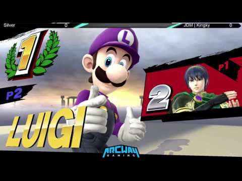 SSN4  JDM KinG Ky(Luigi) vs Silver(Marth) Winners Round 3 SSB4