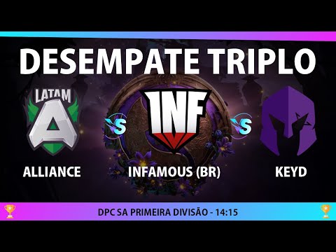 KEYD X ALLIANCE X INFAMOUS (BR) - MEGADESEMPATE DPC SA 1º DIVISÃO - @VINI
