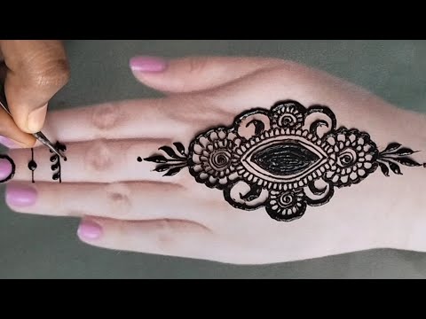 very beautiful floral patch work mehendi designs|| simple flower mehendi designs