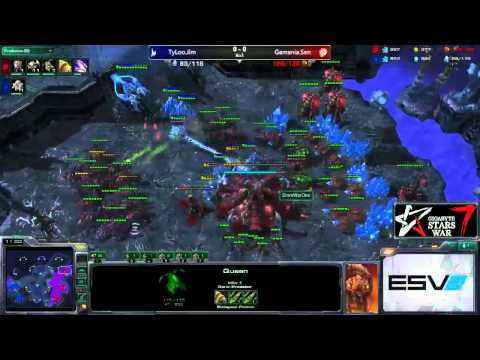 ESVTV - Gigabyte Stars War 7 - TyLoo.Jim[P] VS GamaniaSen[Z] -