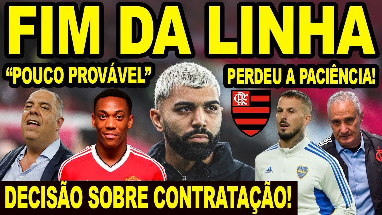 FLAMENGO CONFIRMA! FIM DA LINHA PARA GABIGOL! TITE PERDEU A PACIÊNCIA COM JORNALISTA! MENGÃO DECIDE