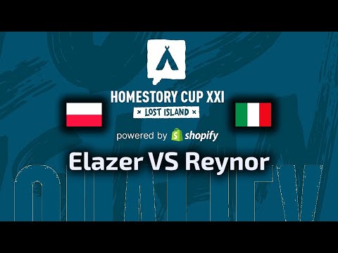 Elazer VS Reynor - ZvZ - HomeStory Cup XXI HSC - polski komentarz