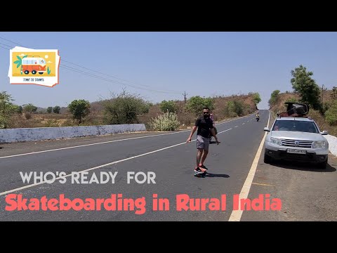 Skateboarding 🛹 in Rural India...Decathlon #OxeloBigYamba #Decathlon #Cruisherboard #Skateboard