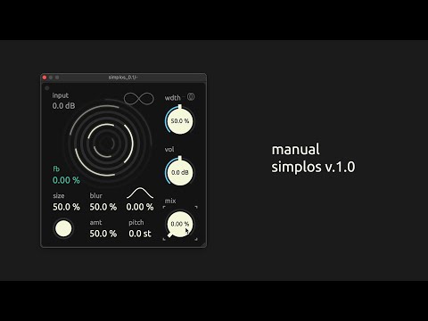 Free Download Simplos v1.0.0 VST3 x64 WiN-MOCHA