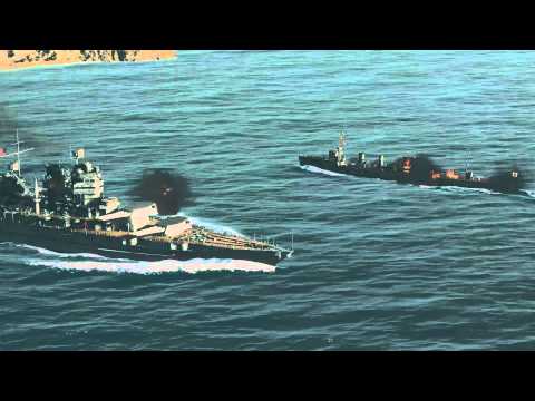 World of Warships fan-made launch trailer (cinematic gameplay footage)