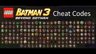 LEGO Batman 3: Beyond Gotham Cheat Codes