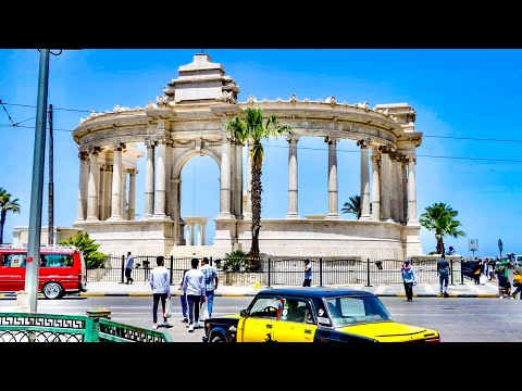 A Look at Ahmed Oraby Square In Alexandria, Egypt