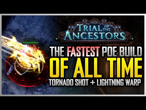 The Fastest Path of Exile Build Of All Time - Lightning Warp Tornado Shot