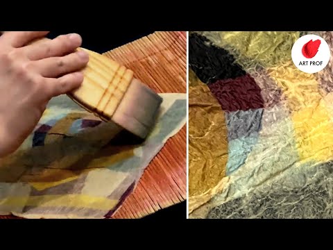 Incredible 500 Year Old Korean Papermaking Demo: Joomchi