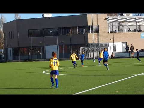 Snelle aanval SVM met schot naast.