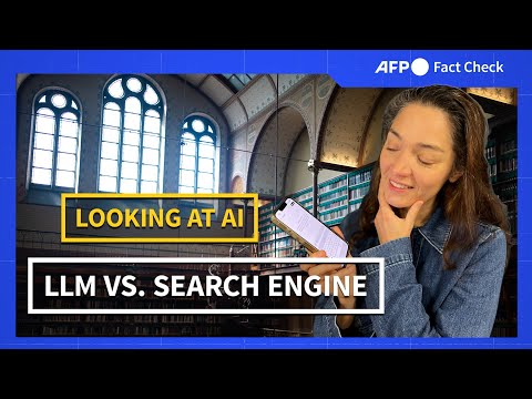 Video Thumbnail: Looking at AI*: Chatbot or search engine? Here's how their answers differ