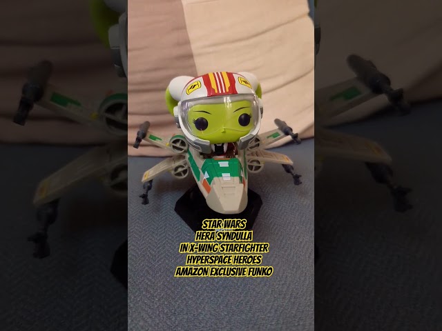 Vídeo relacionado con Funko Pop! Ride Super Deluxe: Star Wars Rebels - Hera in X-Wing Starfighter - Exclusivo de Amazon - Figura de Vinilo Coleccionable - Idea de Regalo - Mercancía Oficial - Juguetes para niños y Adultos