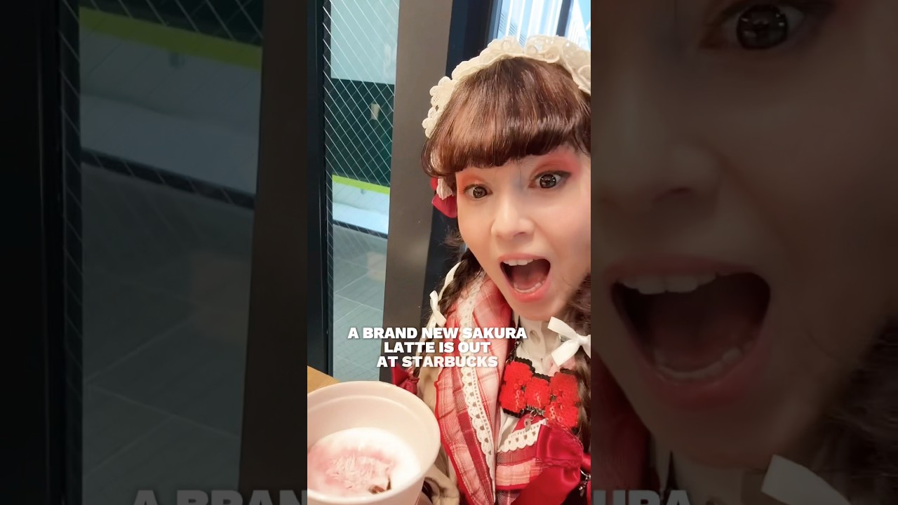 Why Japan’s New Sakura Latte is selling out FAST #shorts #japanlife #sakura