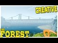 BIGGEST BRIDGE IN THE FOREST!? - The Forest Creative Mode - Update 0.57 Creative Gameplay #2 BIGGEST BRIDGE IN THE FOREST!? - The Forest Creative Mode - Update 0.57 Creative Gameplay #2
