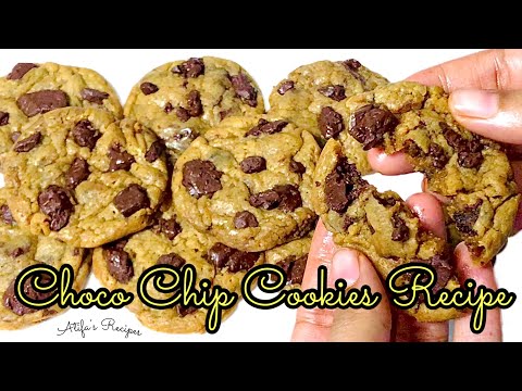 Choco Chip Cookies Recipe | Atifa’s Recipes