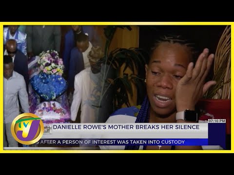 Murder Suspect in Custody Danielle Rowe's Mother Breaks Silence TVJ News