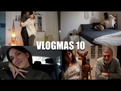VEMOS A MIS PADRES ❤️ Y JUNTAMOS A LOS PERRIS 🐶 Vlogmas 10