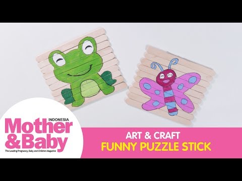 Art & Craft: Funny Puzzle Stick
