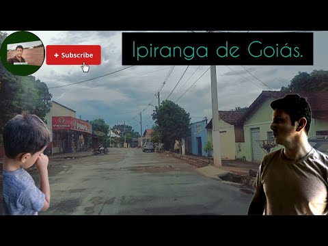 VEM COMIGO E CONHEÇA IPIRANGA DE GOIÁS.  CIDADE QUR ESTA EM CRESCIMENTO.