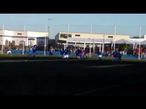 Gol Rayo Vallecano contra Villafranca C.F. en el Soccer Tharsis