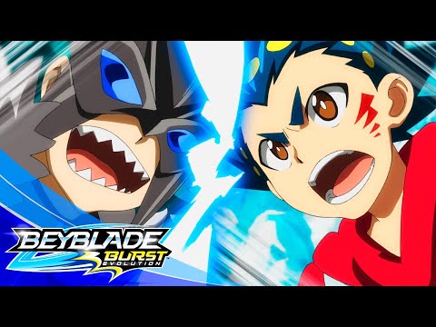 BEYBLADE BURST EVOLUTION | Ep.19 Secret Fire! Red Eye! | Ep.20 New Teammates! New Rivals!