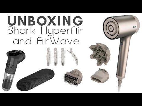 UNBOXING A SHARK HYPER AIR DRYER IQ 2-IN-1 STYLER | AIRWAVE