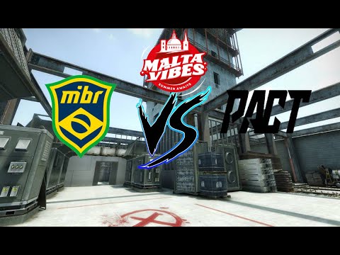 MIBR vs PACT BO1 VERTIGO Eden Arena Malta Vibes
