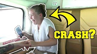 WE ALMOST DIED IN A PLANE CRASH!!!