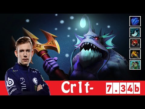 [DOTA 2] SR.Cr1t- the SLARDAR [OFFLANE] [7.34b]