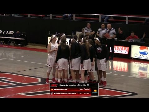 NGU Women's Basketball 2016-17 - North Greenville vs. Emmanuel Highlights