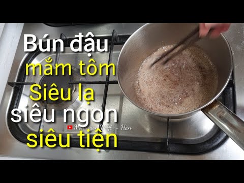 Cách làm Bún đậu mắm tôm đơn giản siêu ngon lại có thể mang đến công ty mà không lo mùi