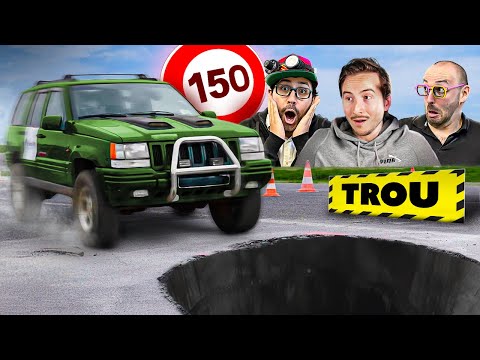 Hitting a POTHOLE at 150km/h: What does it feel like?