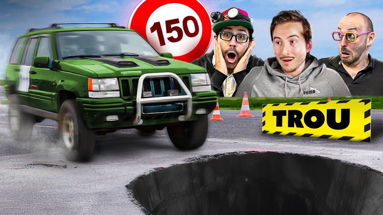 Prendre un NID DE POULE à 150km/h : Ça fait quoi ?