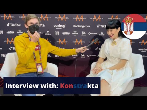 Interview with Konstrakta (Serbian representative in the Eurovision Song Contest  2022)