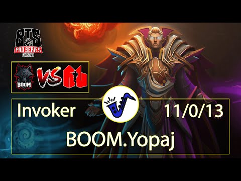 Invoker Dota 2 - Yopaj - 11/0/13 - Mid Lane / Pos 2 - BOOM.esports VS Army Geniuses - BTS Pro 8
