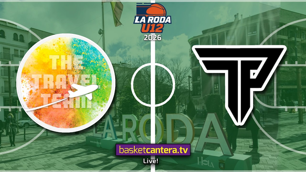 #Directo U12M. THE TRAVEL TEAM vs TABER PRO ACADEMY.- Torneo Alevín Masc. La Roda Future Stars 2026