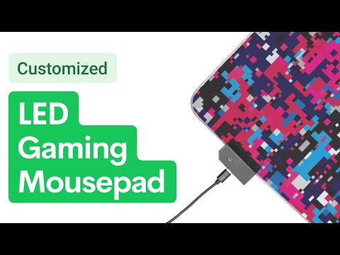 LED Mouse Pad  Print On Demand