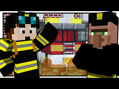 Minecraft | THE FIREFIGHTER MISSION!! | Custom Mod Adventure