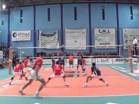 Molfetta-Loreto 3-1, quindicesima di andata A2 maschile 2011/12