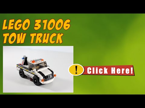 LEGO 31006 Tow Truck - Speed Build LEGO Creator 3-in-1 31006