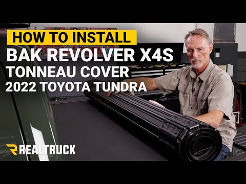 How to Install BAK Revolver X4s Tonneau Cover on a 2022 Toyota Tundra