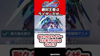 【Gジェネエターナル】耐久1位はライザーだと思うが2位はなんだろ【SDガンダム ジージェネレーションエターナル Gジェネ エターナル 機動戦士ガンダム00 ダブルオーライザー