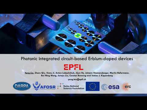 2023 Photonics West, Erbium-doped Photonic integrated circuits (EPIC)